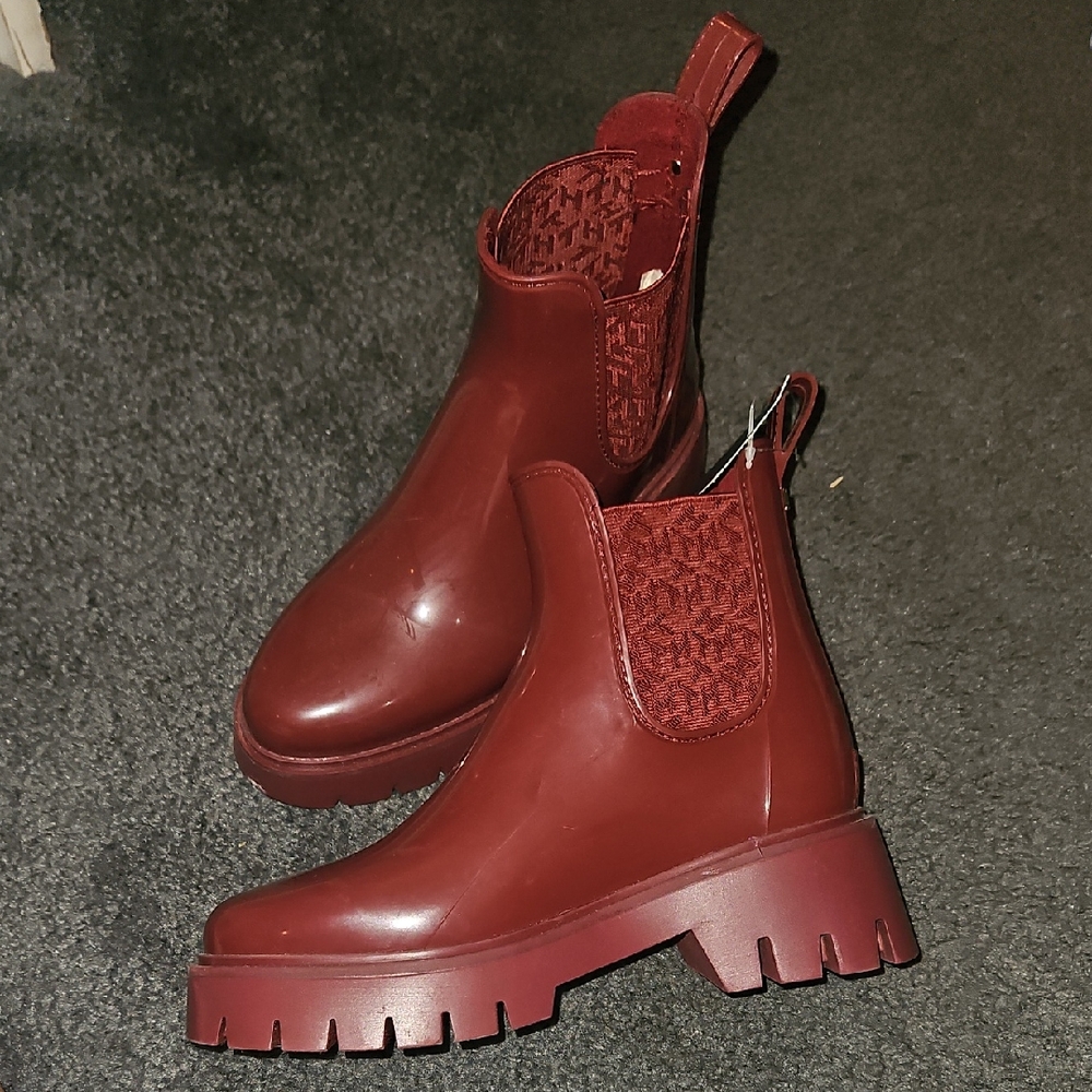 Tommy Hilfiger Maroon Winter Boots